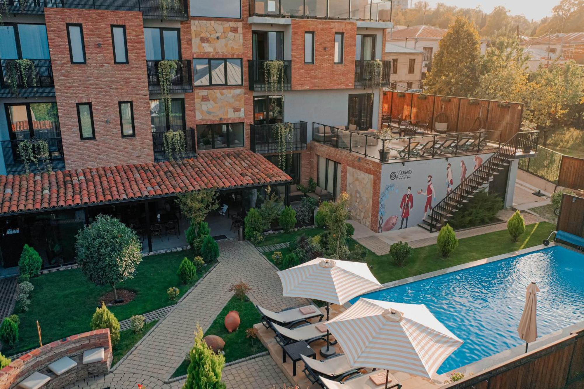 Boutique Hotel Kviria เทลาวี ภายนอก รูปภาพ